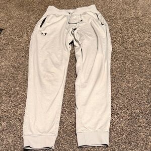Under Armour Men's Light Gray Joggers